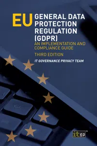 EU General Data Protection Regulation, third edition_cover