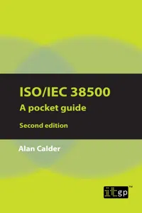 ISO/IEC 38500: A pocket guide, second edition_cover