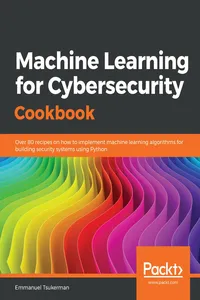 Machine Learning for Cybersecurity Cookbook_cover