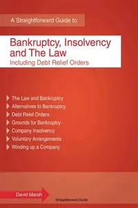 Straightforward Guide To Bankruptcy, Insolvency And The Law_cover
