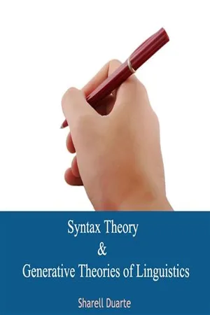 Syntax Theory & Generative Theories of linguistics