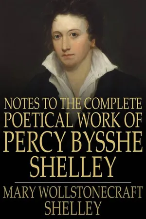 Notes to the Complete Poetical Work of Percy Bysshe Shelley