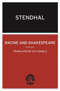 Racine and Shakespeare_cover