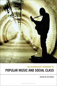 The Bloomsbury Handbook of Popular Music and Social Class_cover
