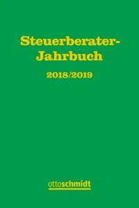 Steuerberater-Jahrbuch 2018/2019_cover