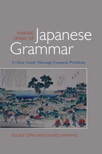 Making Sense of Japanese Grammar_cover