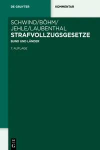 Strafvollzugsgesetze_cover