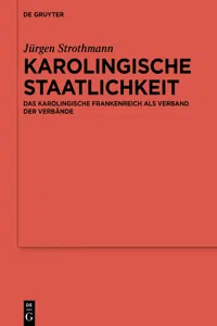 Karolingische Staatlichkeit_cover