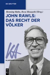 John Rawls: Das Recht der Völker_cover