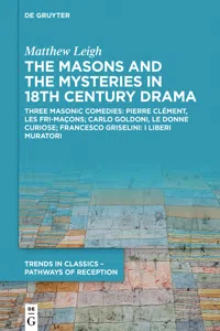 The Masons and the Mysteries in 18th Century Drama_cover