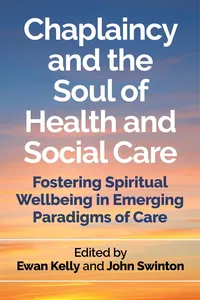 Chaplaincy and the Soul of Health and Social Care_cover