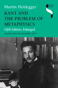 Kant and the Problem of Metaphysics, Fifth Edition, Enlarged_cover