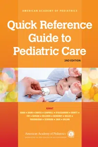 Quick Reference Guide to Pediatric Care_cover