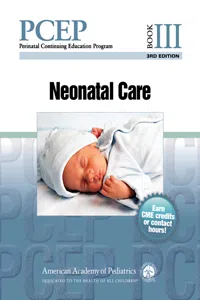 PCEP Book III: Neonatal Care_cover
