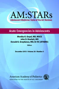 AM:STARs Acute Emergencies in Adolescents_cover