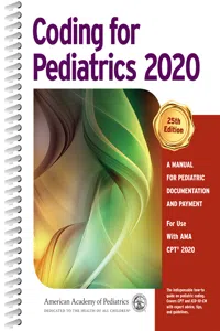 Coding for Pediatrics 2020_cover