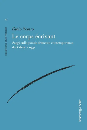 Le corps écrivant