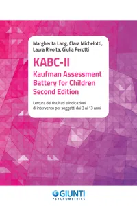 KABC-II. Kaufman Assessment Battery for Children – Second Edition_cover