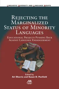 Rejecting the Marginalized Status of Minority Languages_cover