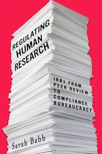 Regulating Human Research_cover