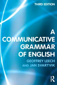 A Communicative Grammar of English_cover