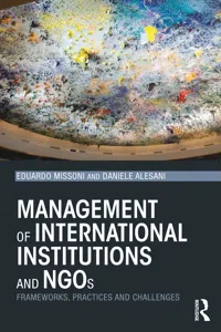 Management of International Institutions and NGOs_cover