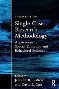 Single Case Research Methodology_cover