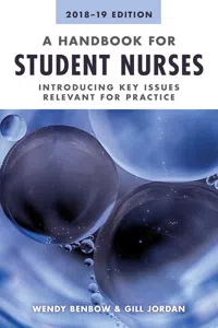 A Handbook for Student Nurses, 201819 edition_cover