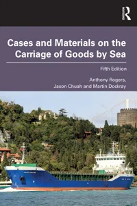 Cases and Materials on the Carriage of Goods by Sea_cover