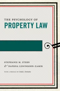 The Psychology of Property Law_cover