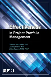 Effectiveness in Project Portfolio Management_cover