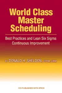 World Class Master Scheduling_cover
