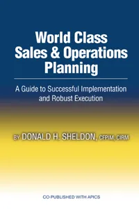 World Class Sales & Operations Planning_cover