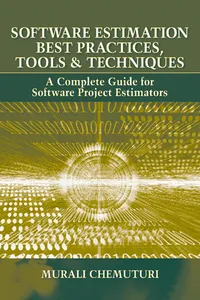Software Estimation Best Practices, Tools, & Techniques_cover