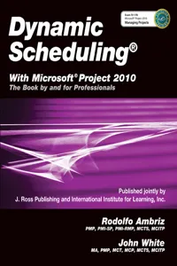 Dynamic Scheduling® With Microsoft® Project 2010_cover