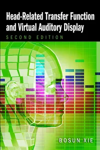 Head-Related Transfer Function and Virtual Auditory Display_cover