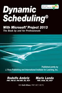 Dynamic Scheduling® With Microsoft® Project 2013_cover