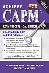 Achieve CAPM Exam Success, 2nd Edition_cover