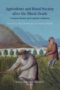 Agriculture and Rural Society after the Black Death_cover