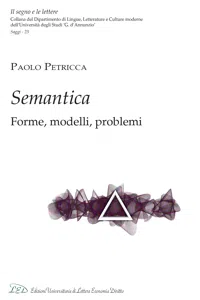 Semantica. Forme, Modelli e Problemi_cover