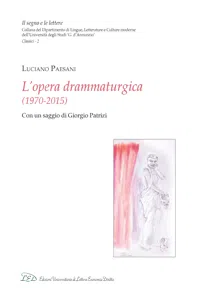 L'opera drammaturgica_cover