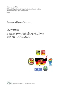 Acronimi e altre forme di abbreviazione nel DDR-Deutsch_cover