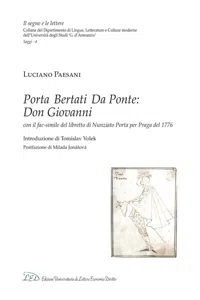 Porta, Bertati, Da Ponte: Don Giovanni_cover