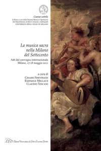 La musica sacra nella Milano del Settecento_cover