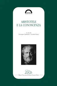 Aristotele e la conoscenza_cover