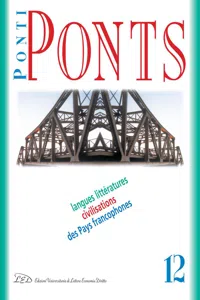 Ponti/Ponts. Langues Littératures Civilisations des Pays Francophones - 12/2012 Pouvoirs de la parole_cover