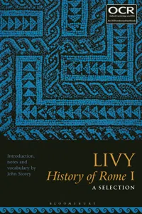 Livy, History of Rome I: A Selection_cover