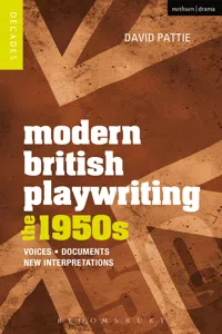 Modern British Playwriting: The 1950s_cover