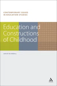 Education and Constructions of Childhood_cover