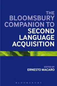 The Bloomsbury Companion to Second Language Acquisition_cover